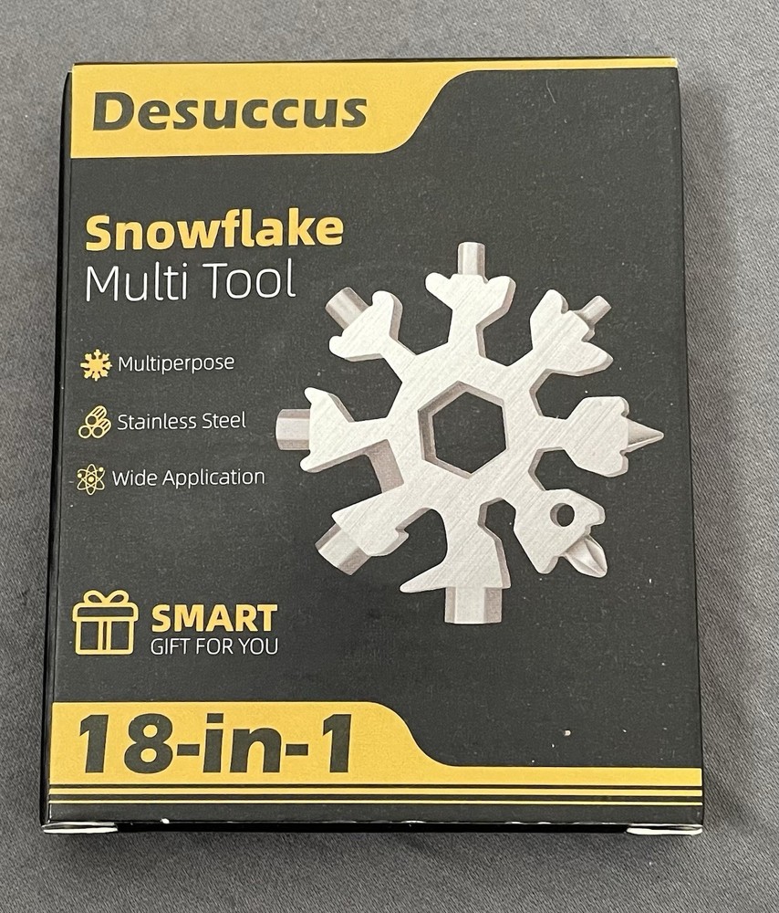 Desuccus 18-in-1 Snowflake Multi Tool