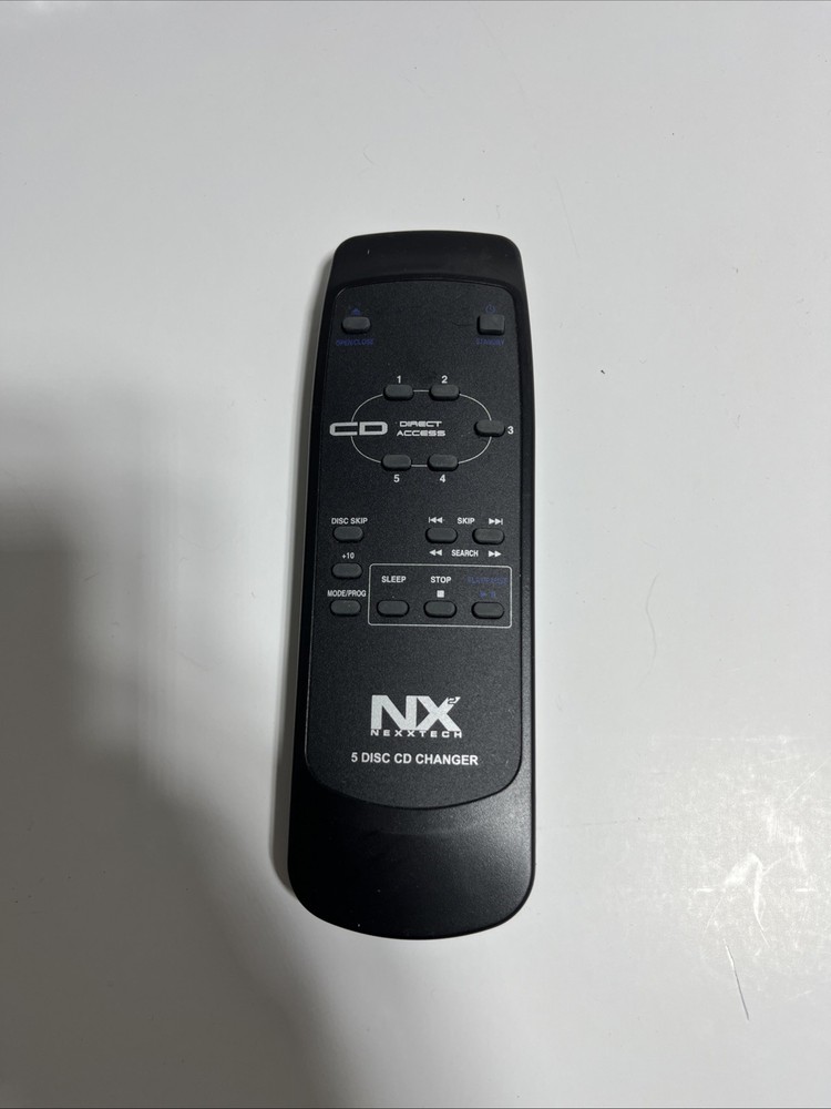 Nextech N500-D 5 Disc Cd Changer +Remote- Tested - Working