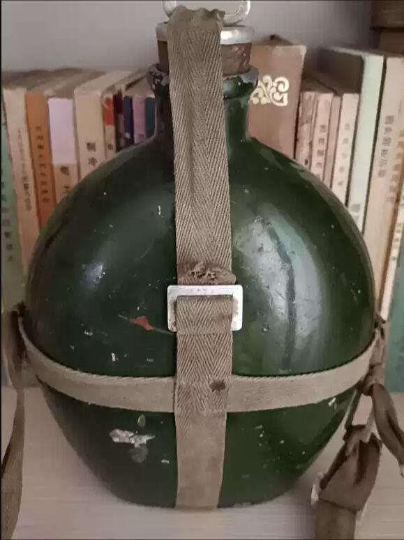 Military old-fashioned cork kettle during World War II