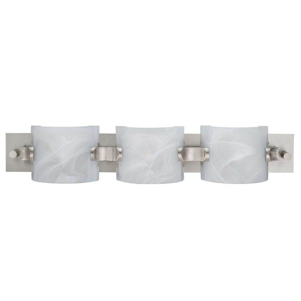 18" RV Bathroom Vanity 12V Led Brushed Nickel Camper Light Fixture