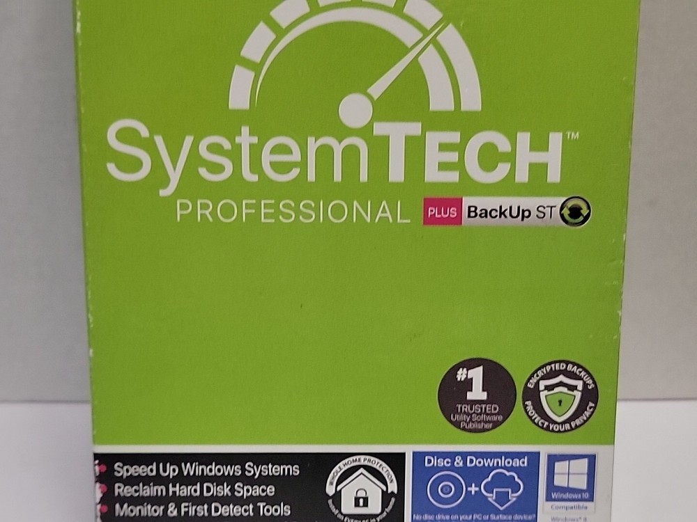 New Summitsoft SystemTech Pro Professional +plus Backup ST Disc +Download