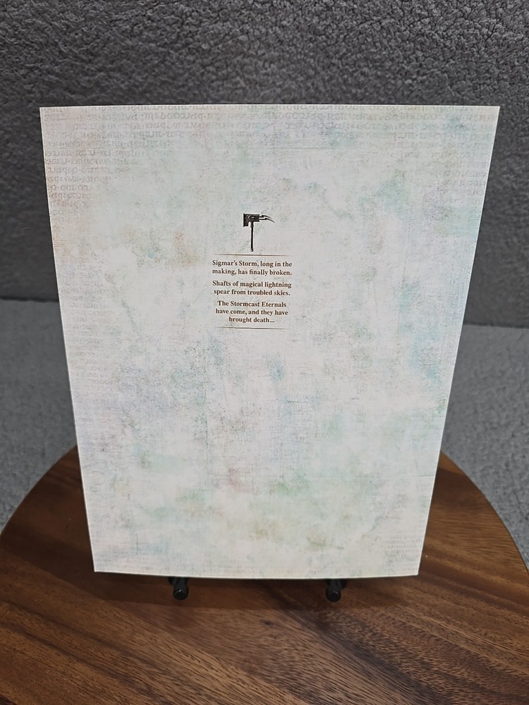 Warhammer AOS Thunder & Blood Book