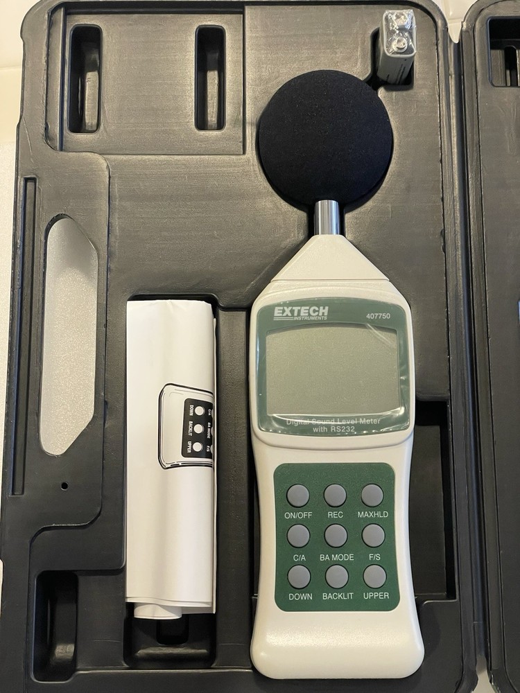 EXTECH DIGITAL SOUND LEVEL METER 407750