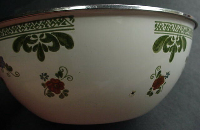 EnamelWare metal Bowl