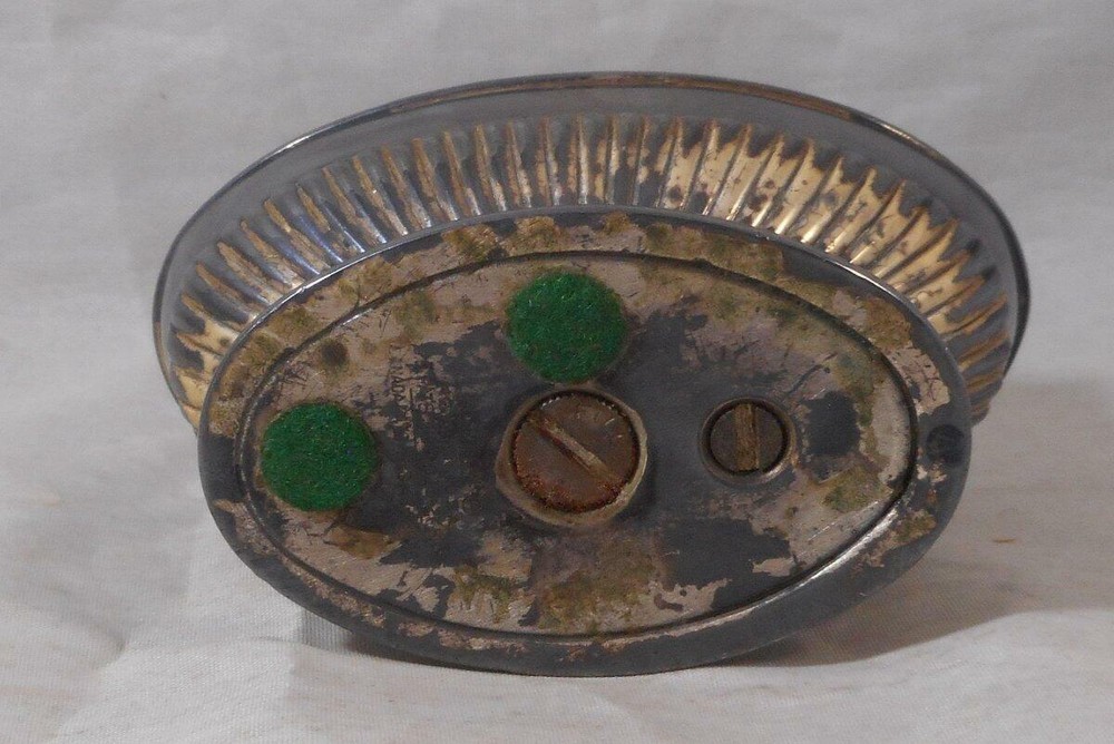 Vintage Ronson Silver Plate Table Lighter Cigarette Cigar