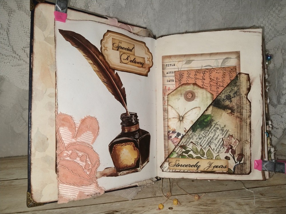 Eclectic Altered Book / Junk Journal