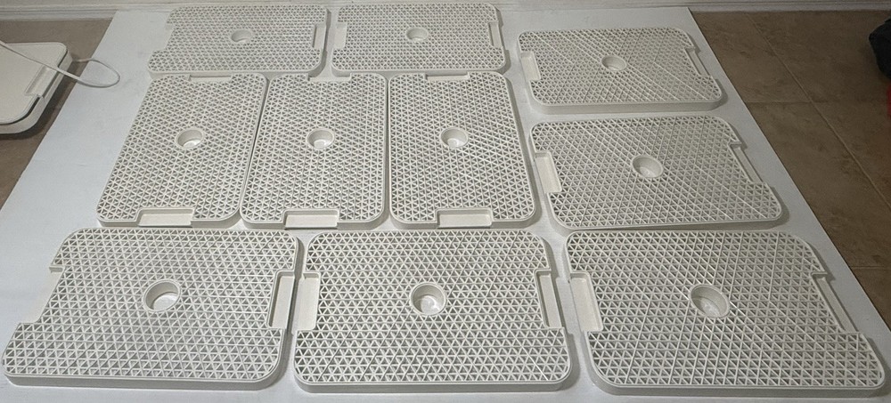 Magic Aire II Solid State Dehydrator With 10 Trays Magic Mill - Tested