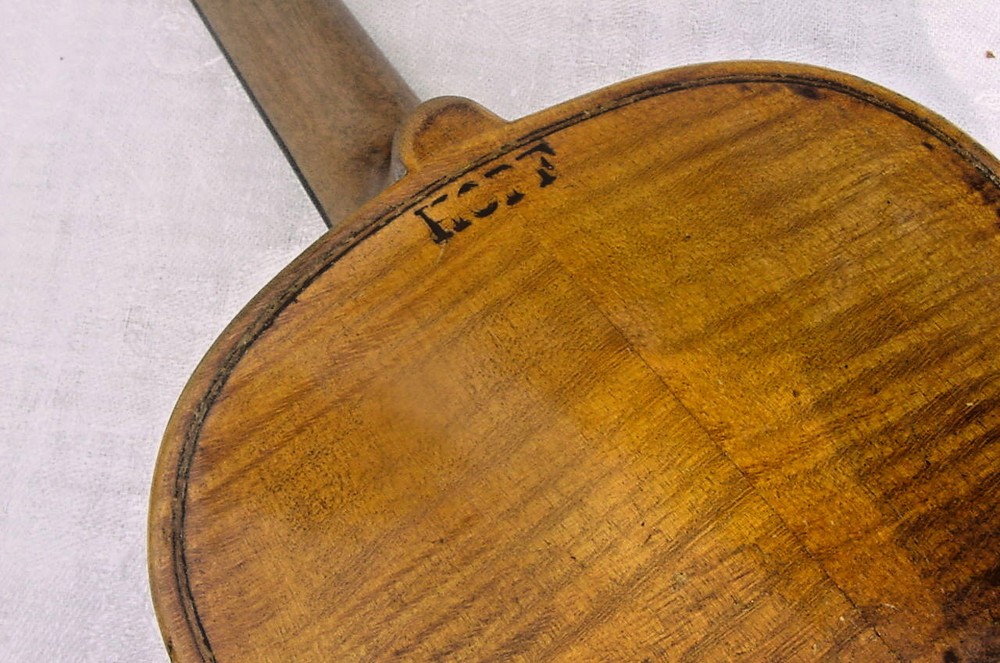 ANTIQUE HOPF VIOLIN NICE OLD FIDDLE GREAT TIGER BACK