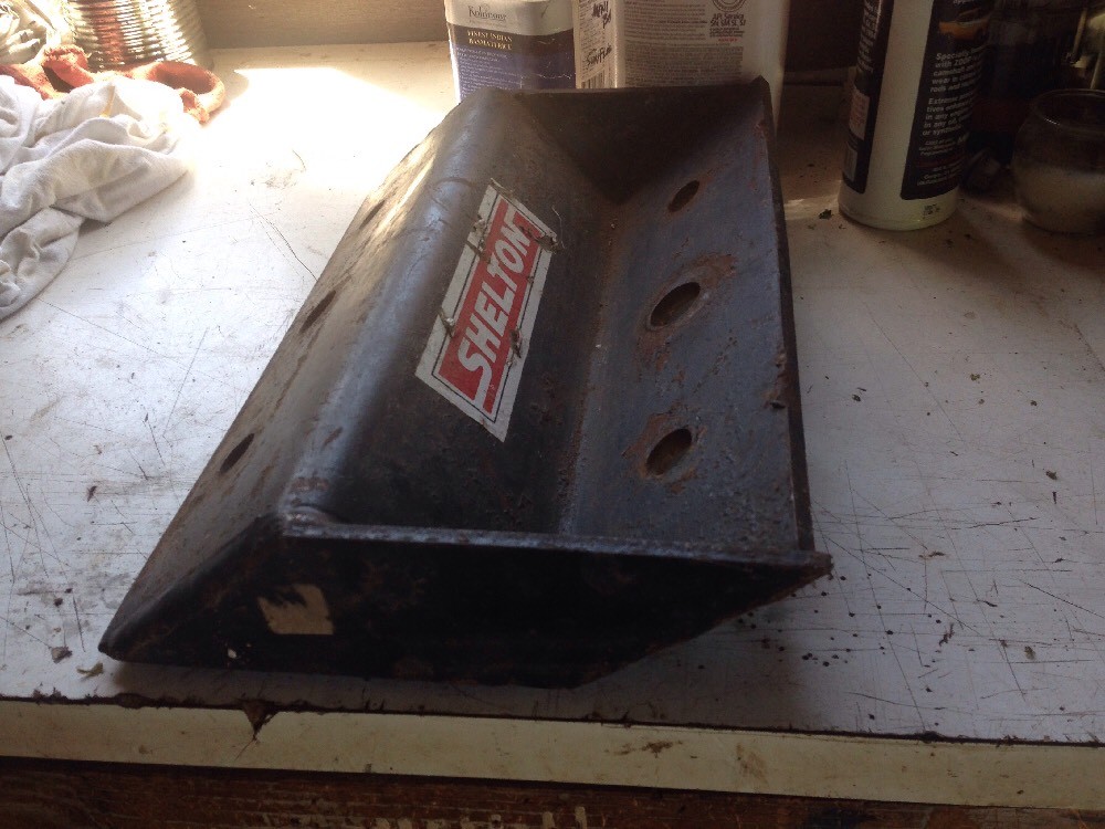 Shelton Step Bumper Hitch black with 4" drop