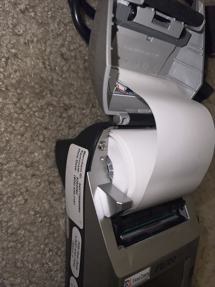 First Data FD100 TI Credit Card Terminal