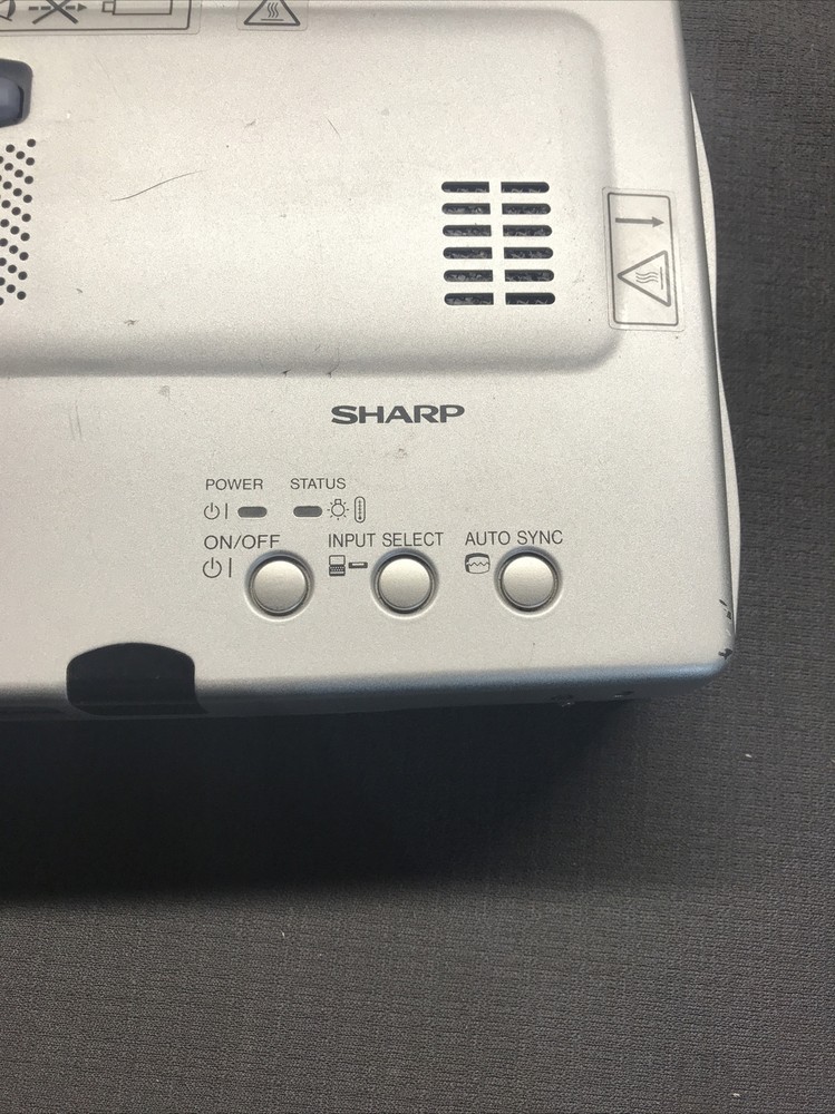 Sharp Projector PG-M10S With Remote, Power Cord, Case & Instructions Works