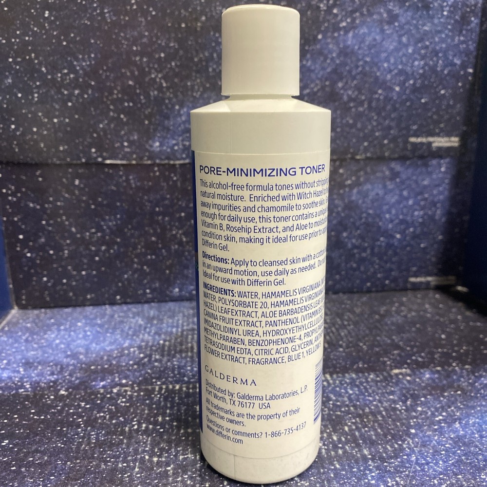 Differin Pore Minimizing Toner, With Soothing Witch Hazel 8 Fl Oz