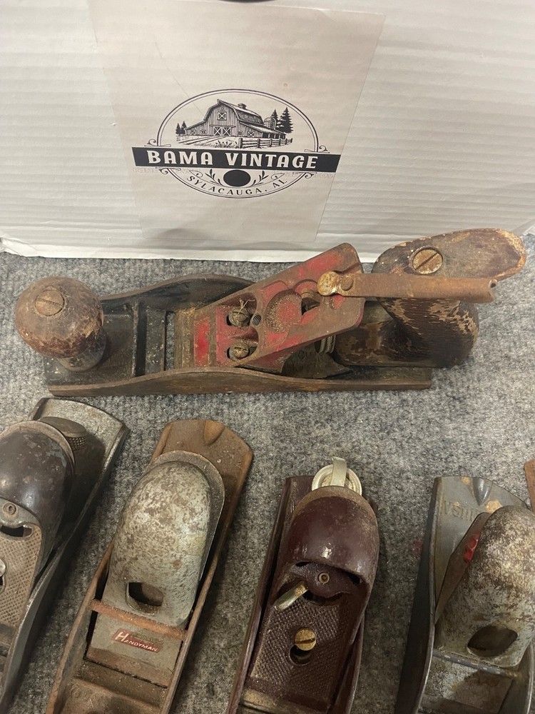 vintage hand plane lot