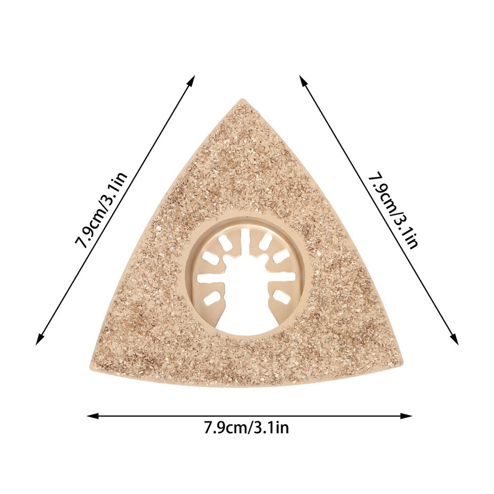 5PCS Universal Carbide Oscillating Multitool Saw Blades For Sanding Grinding