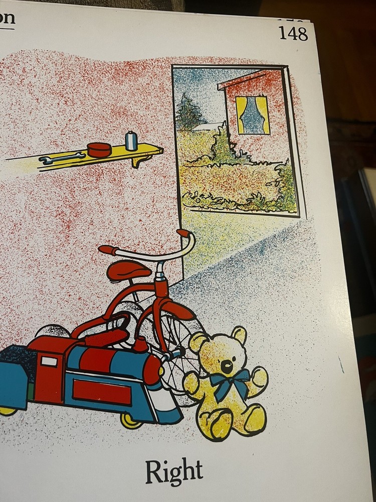 VINTAGE A.J. Nystrom Elementary science chart Conservation chart - 24” x 18.5”