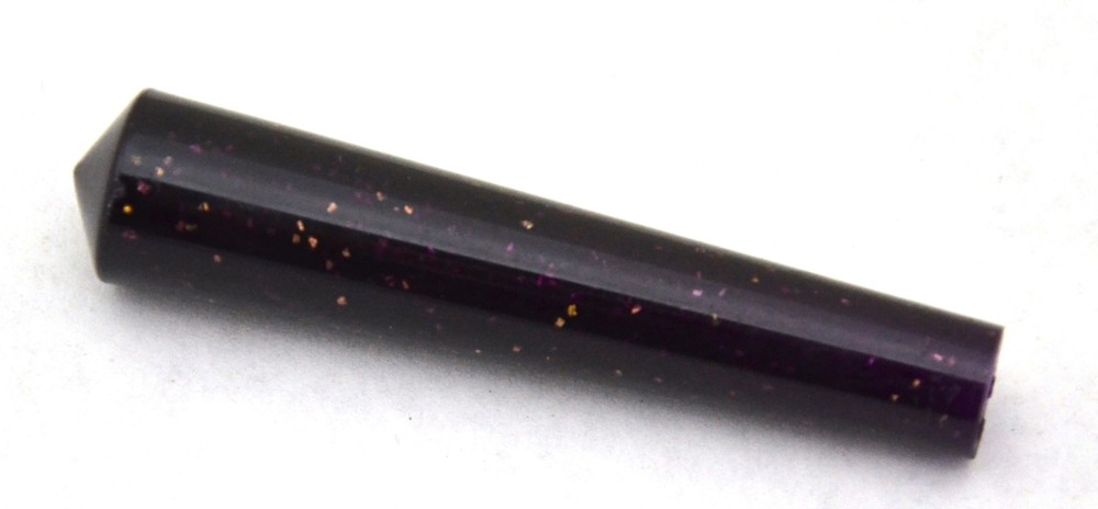 2-Toggle Switch Cover/Extension Purple Glitter Cone Plastic 2 1/2" Tall GG#92796
