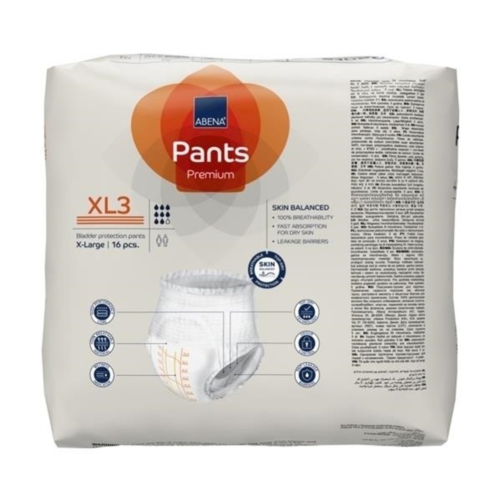 Abena Disposable Underwear X-Large 96 Ct