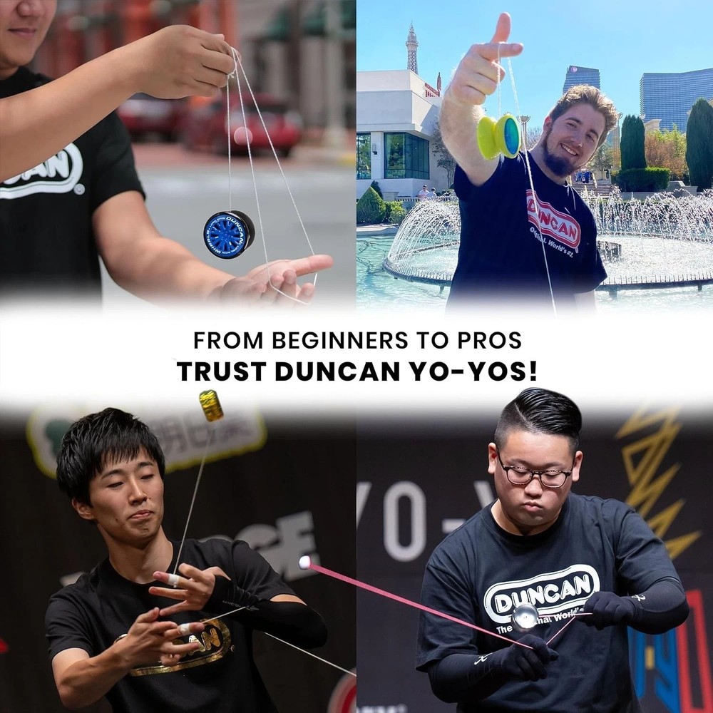 Toys Reflex Auto Return Yo-Yo, Beginner String Trick Yo-Yo, Blue