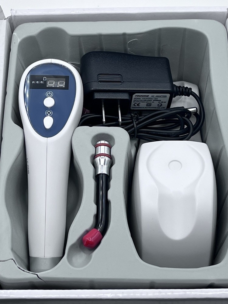 Dental 5W induction wireless curing light has dental caries detection function