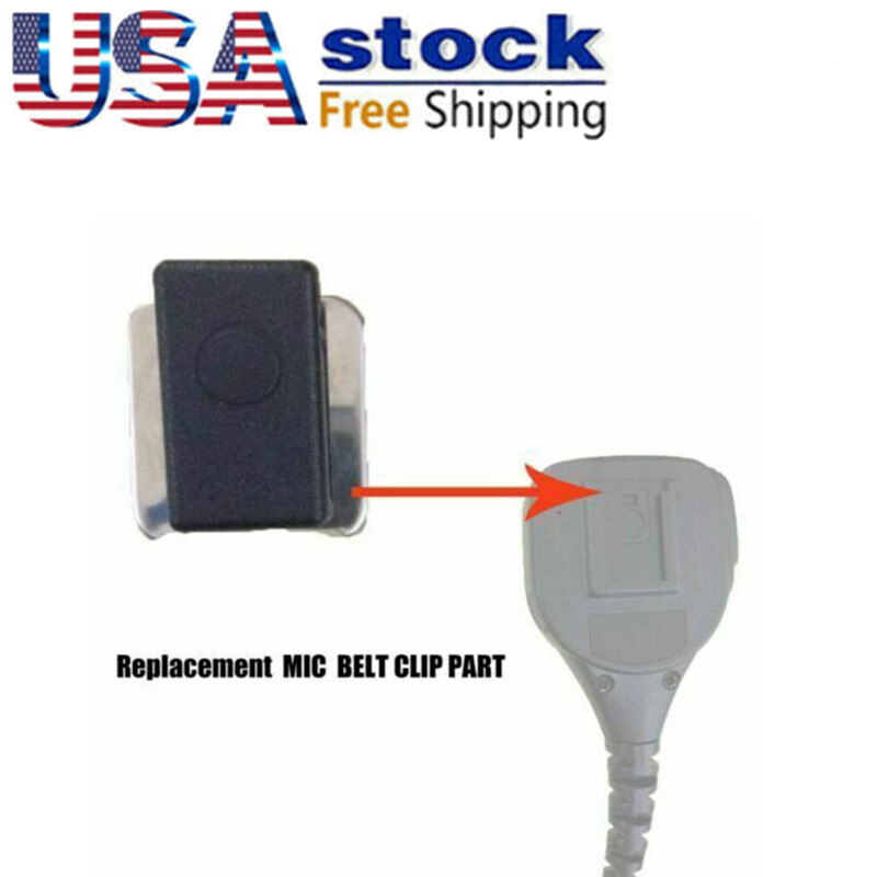 10Pack Rotatable Replacement Belt Clip Fits For Remote Speaker Microphone Mic