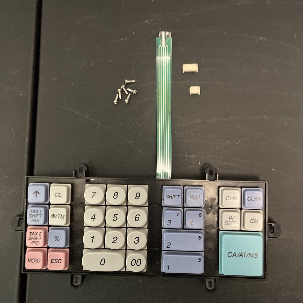 SHARP XE-A102 Electronic Cash Register "Complete Keyboard" Replacement Part