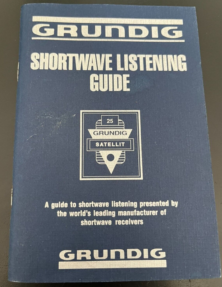 1991 Grundig Short Wave Listening Guide