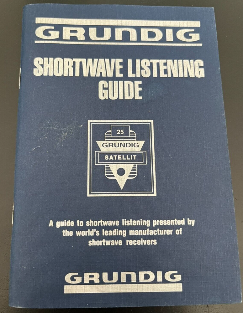 1991 Grundig Short Wave Listening Guide