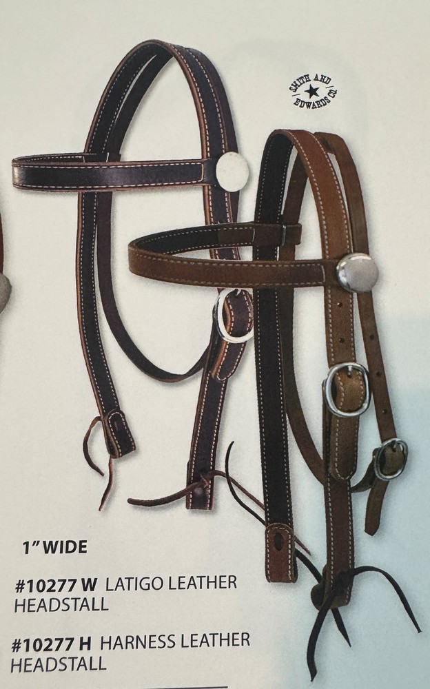 Latigo Browband Headstall