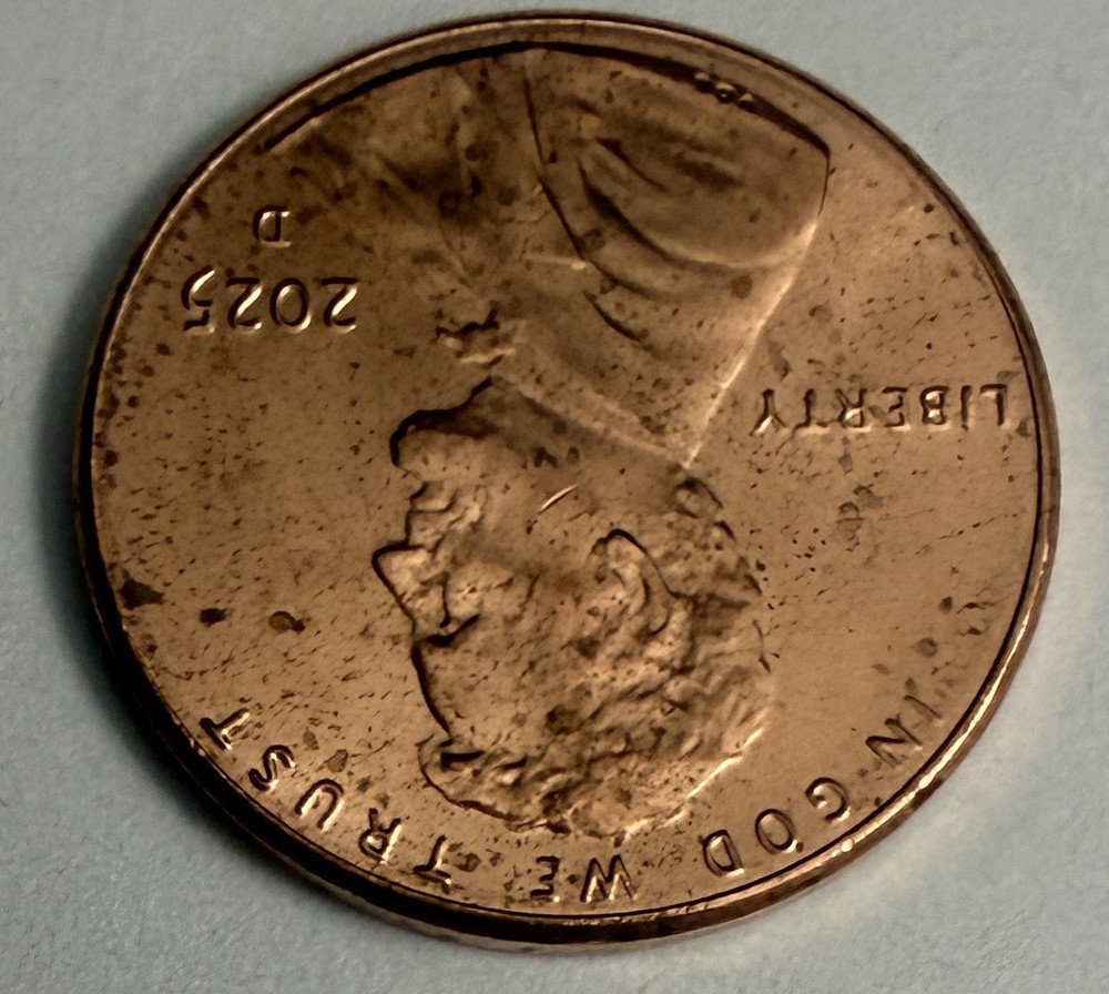 2025 D Uncirculated Lincoln Shield Penny Errors (#571)