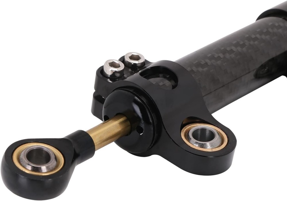 Motorcycle Steering Damper without Mounting Brackets,10" Universal Steering S...