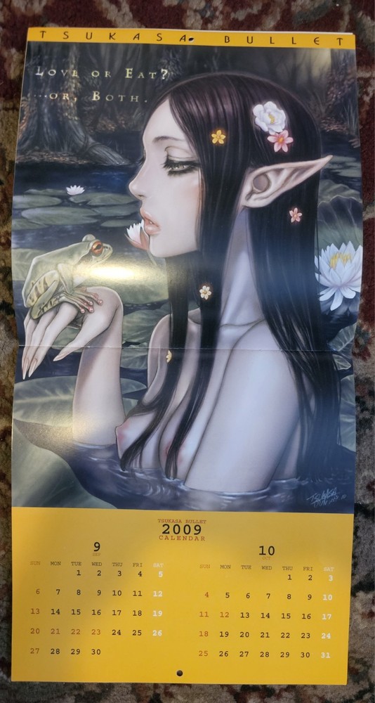 Jun Tsukasa Calendar 2009 Tsukasa Bullet