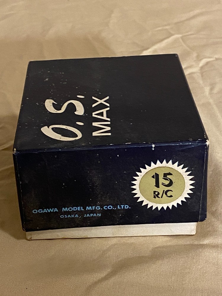 OS Max 15 Engine with Box & Paperwork au-65