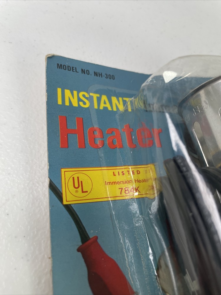 ARROW INSTANT IMMERSION HEATER NH-300 - MADE IN JAPAN - VINTAGE / NEW