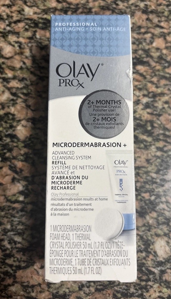 New in Pack Olay Pro X Microdermabrasion+ Advanced Cleansing System Refill