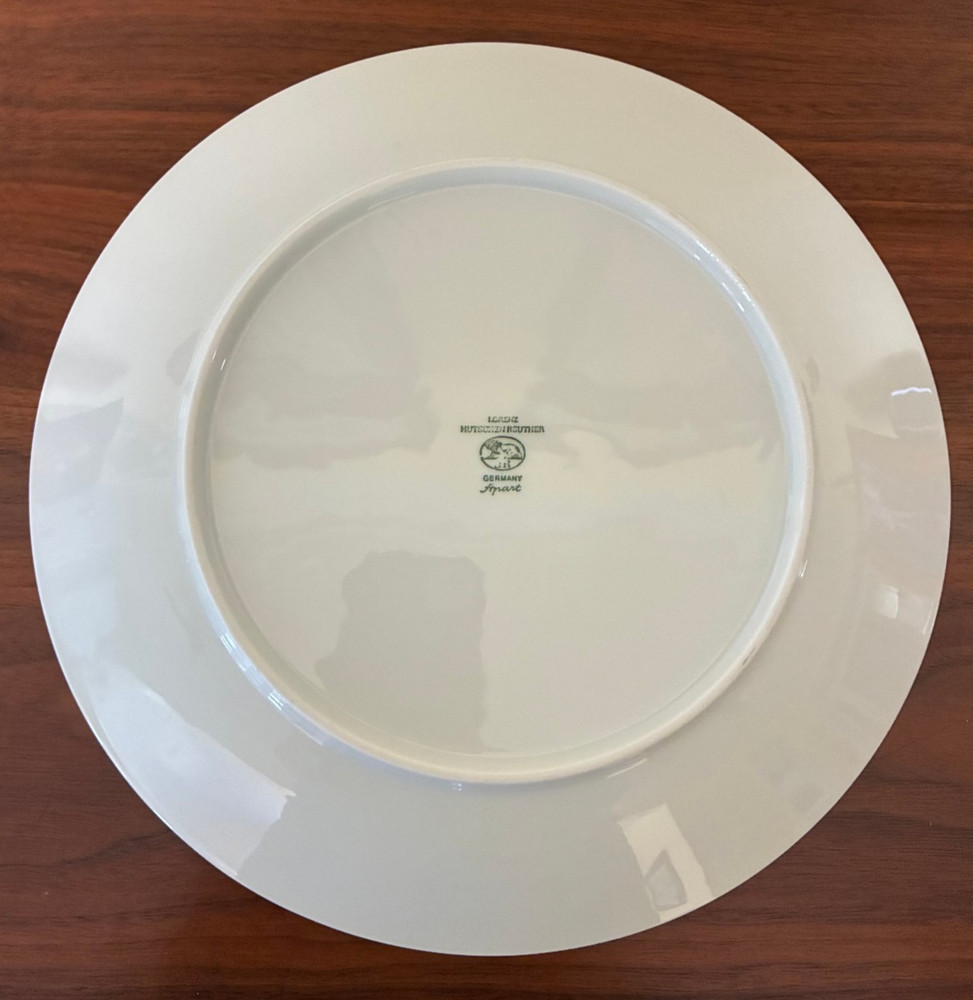 Hutschenreuther Apart Pattern - 6 - 10 1/4" Dinner Plates