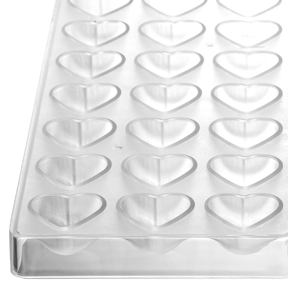 ZEAYEA 4 Pack 87 Grids Polycarbonate Chocolate Mold, Candy Making Mold, DIY M...
