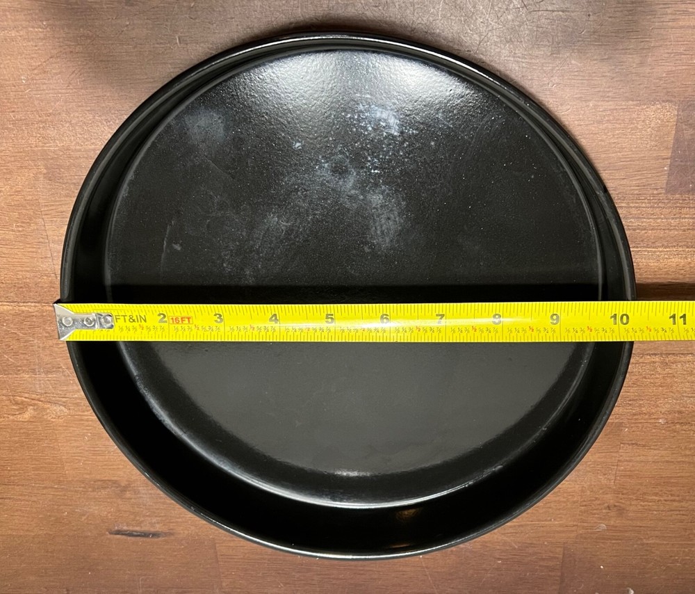 NuWave Pro Infrared Oven 10" Baking Pan Replacement Part Black Enamel