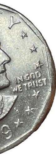 1979 Susan B. Anthony Dollar S Mint ERROR COIN