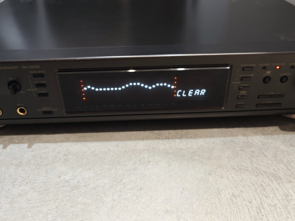 Technics SH-GE90 Digital Sound Processor | Vintage 31-Band Stereo Equalizer DSP