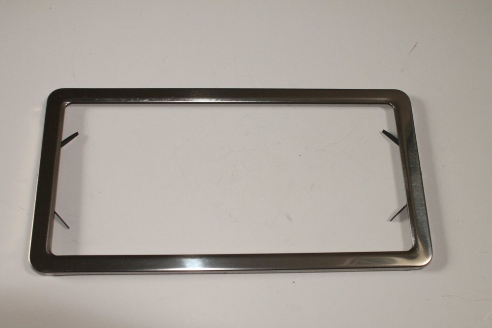 Stainless License Plate Frame for Corvette 63-82