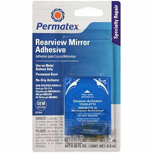 PERMATEX 81844 - Professional Strength Rearview Mirror Adhesive