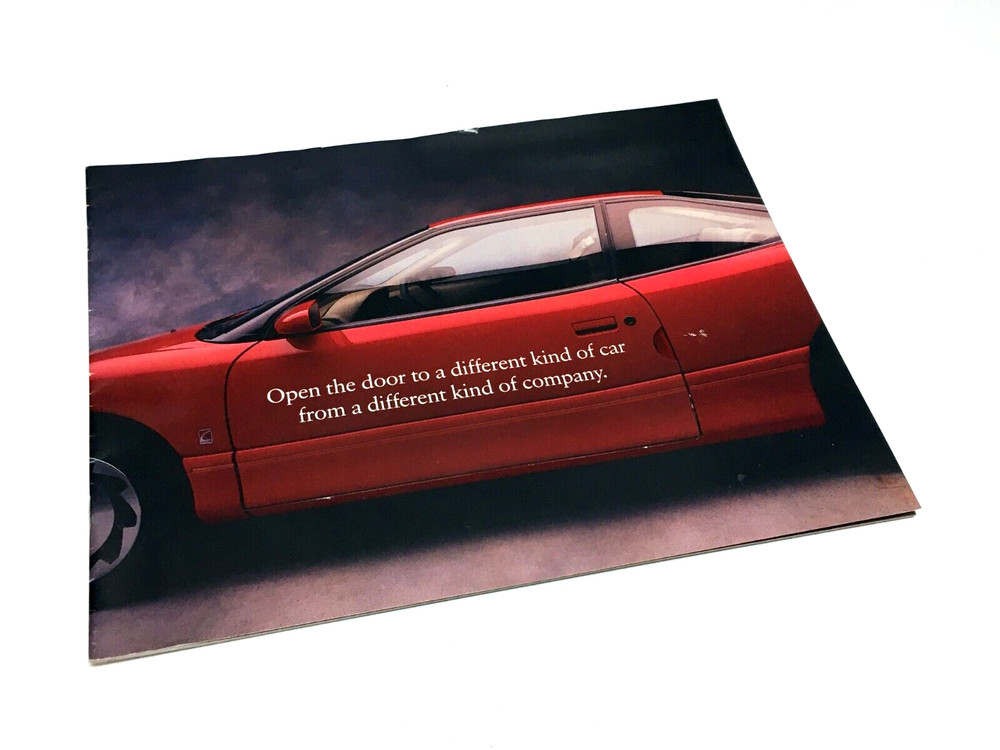 1992 Saturn SL1 SL2 SC Preview Brochure