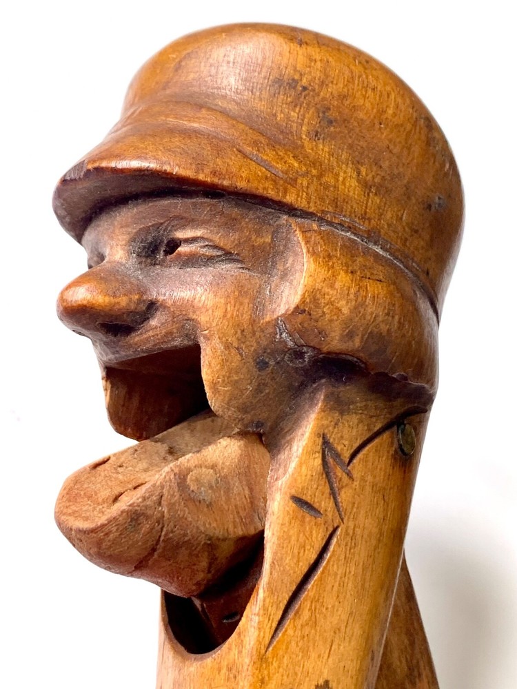 UNIQUE - Hand Carved Wooden Nutcracker