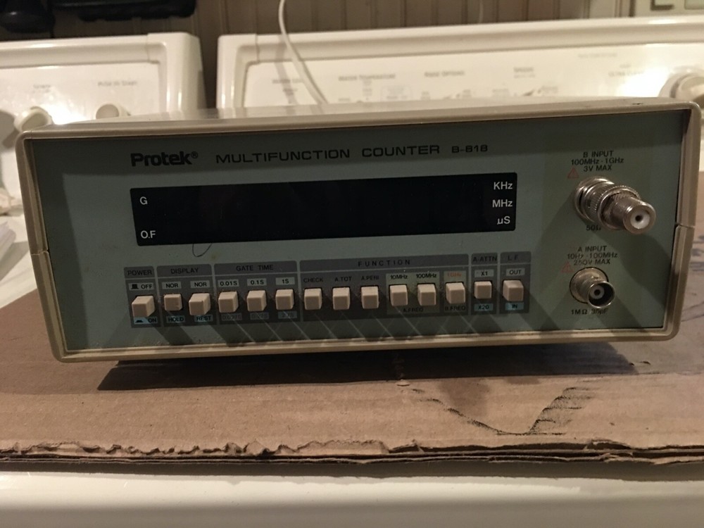 PROTEK Multifunction counter B-818 , used