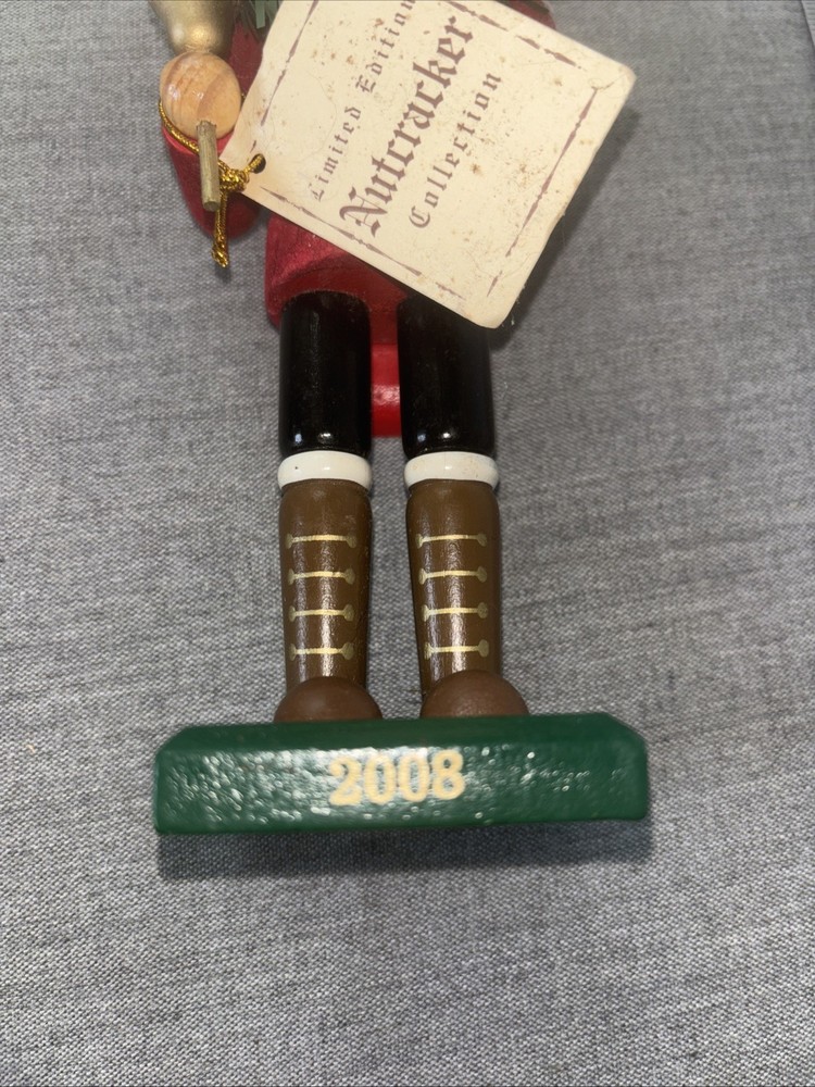 Moose Nutcracker Limited Edition 7.5”wood