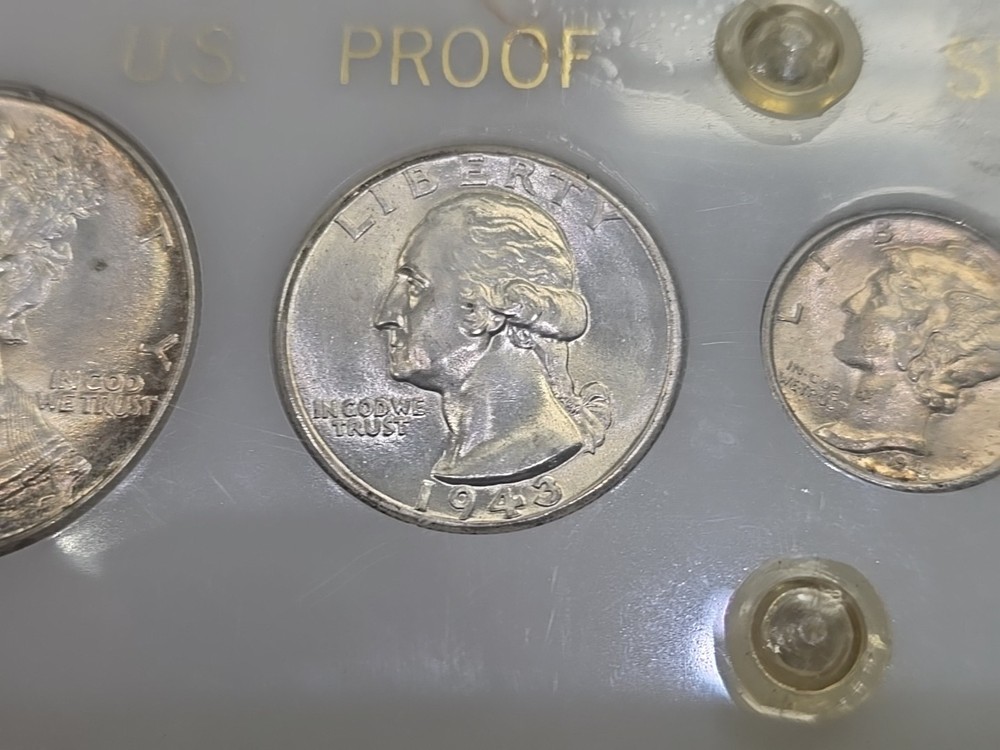 1943 P SILVER MINT SET- CHOICE UNCIRCULATED- FSB -READ