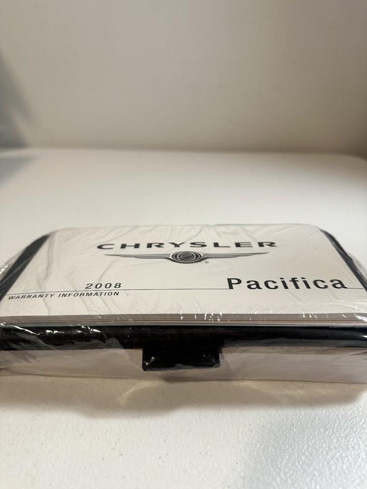 2008 Chrysler Pacifica Owner's Manual Set