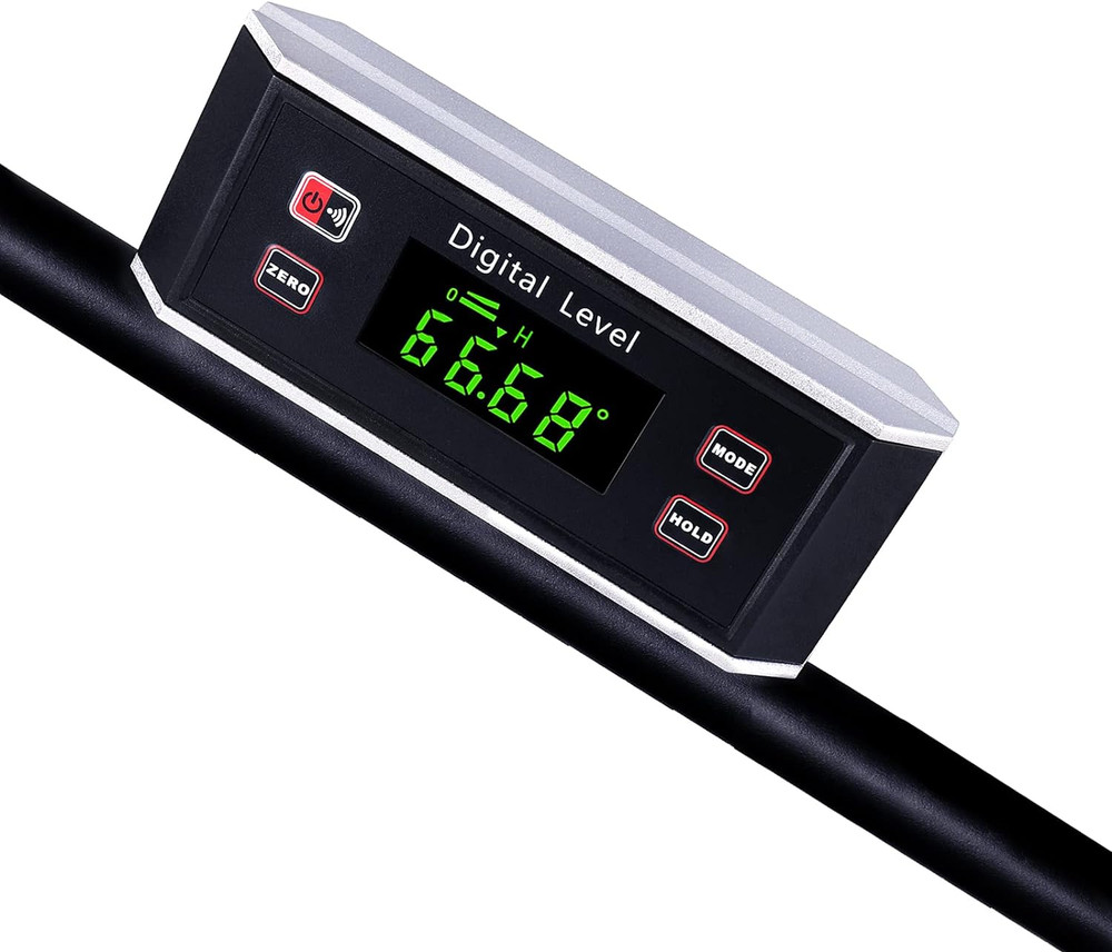 Inclinometer, Digital Protractor/Level/Angle Finder and Gauge Tools with V-Groov
