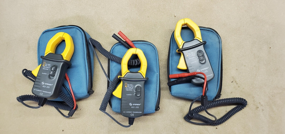 Set of three AC Current transducers