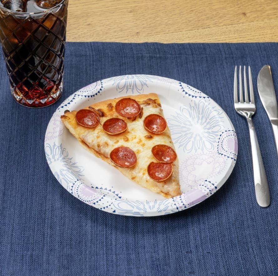 Great Value 8.5" Everyday Disposable Paper Plates, 100 Count